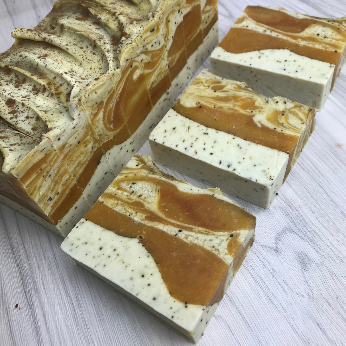 Pumpkin Spiced Latte Soap from Cream & Coco Skincare