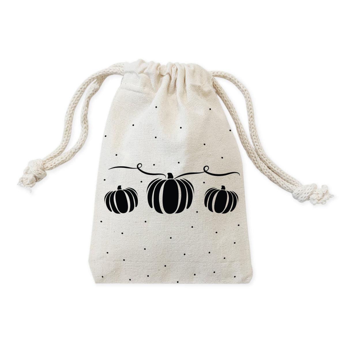 Pumpkin Thanksgiving Favor Bags, 6-Pack from The Cotton & Canvas Co.