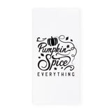 Pumpkin Spice Everything Kitchen Tea Towel