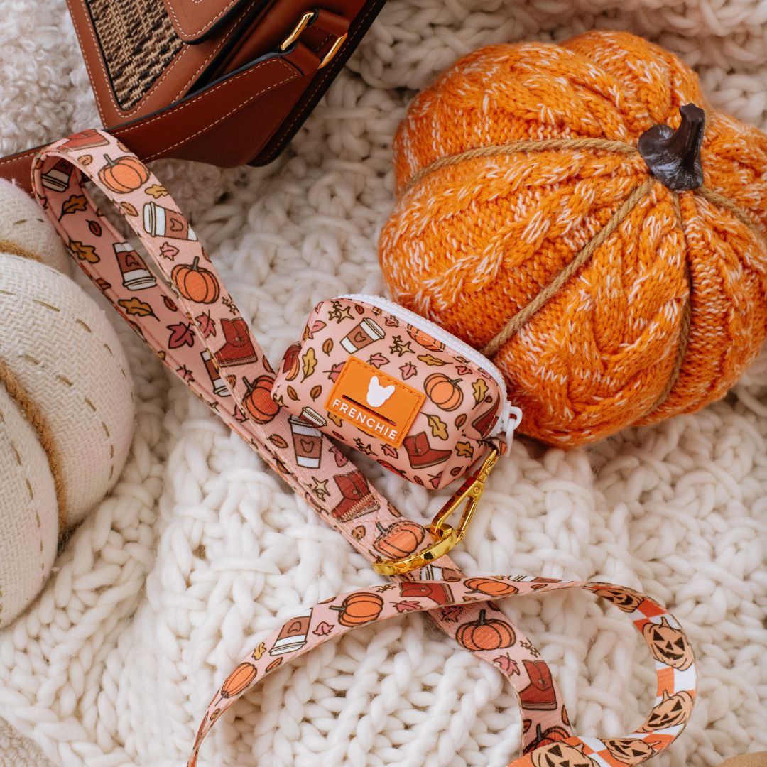 Frenchie Comfort Leash - Pumpkin Spice Latte from Frenchie Bulldog