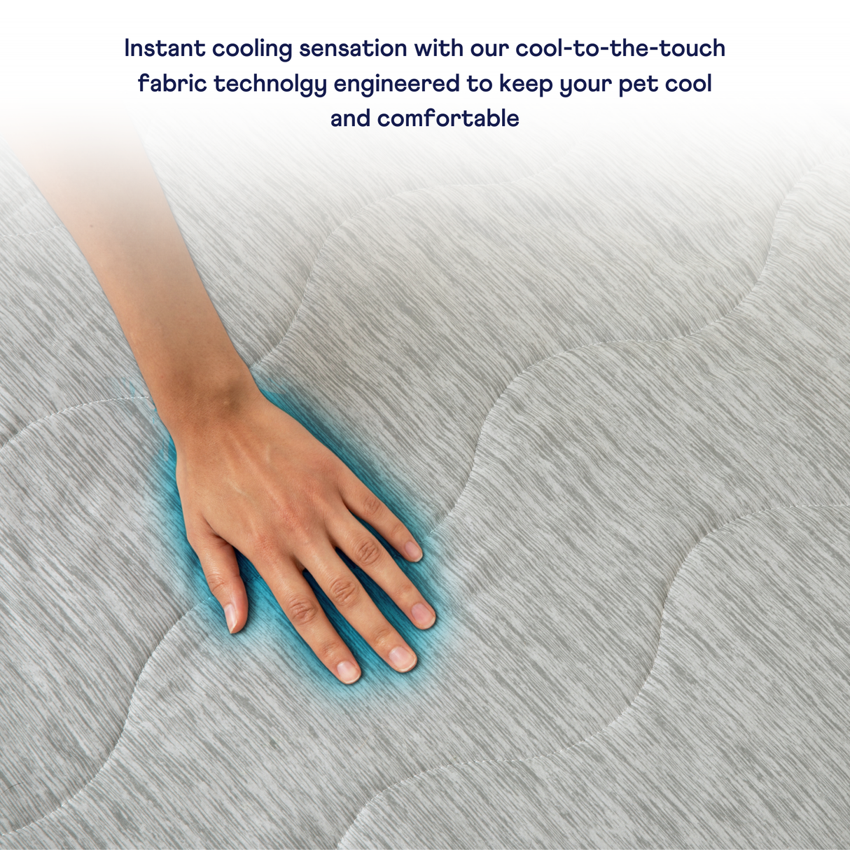 PupChill™ Cooling Waterproof Blanket - Arctic Grey from Paw.com
