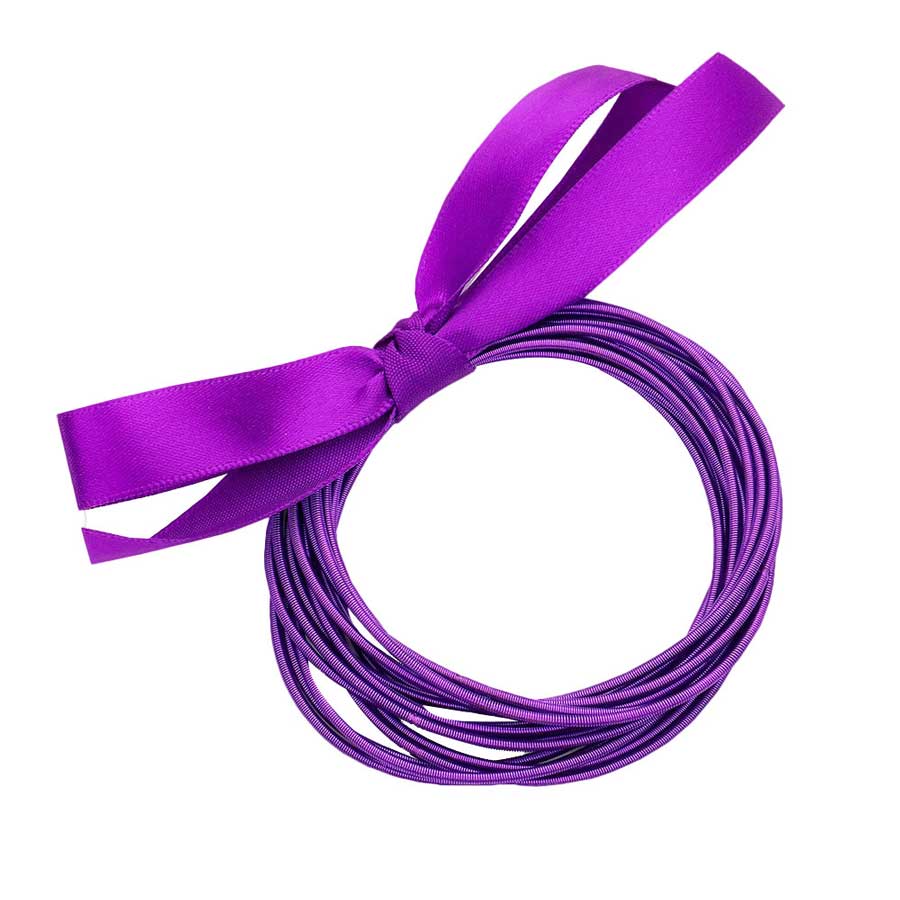 15PCS Guitar String Stackable Stretch Bracelets from Madeline Love