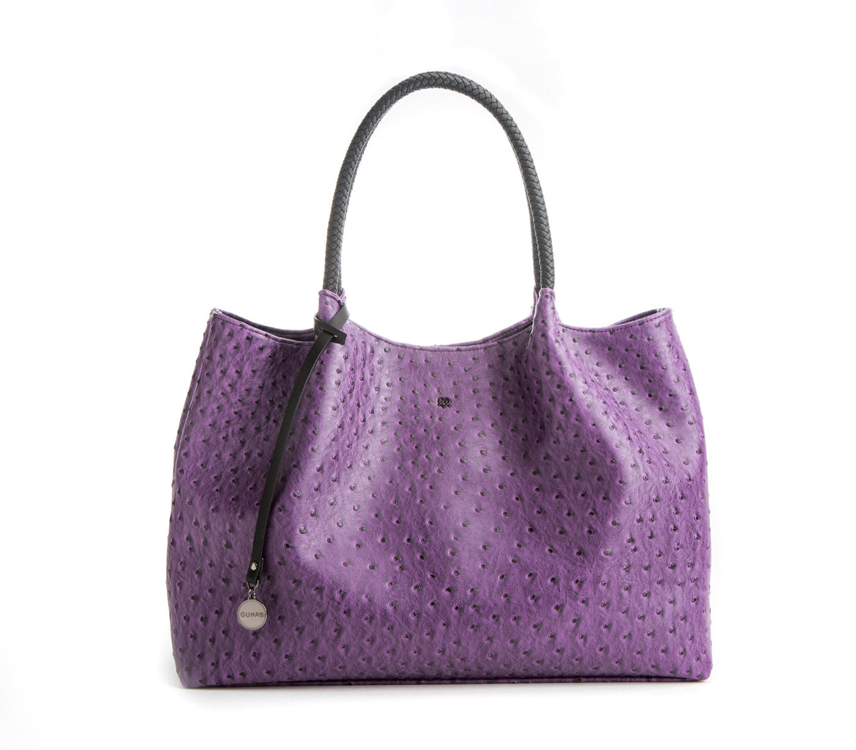 Naomi - Purple Vegan Leather Tote Bag from Gunas New York
