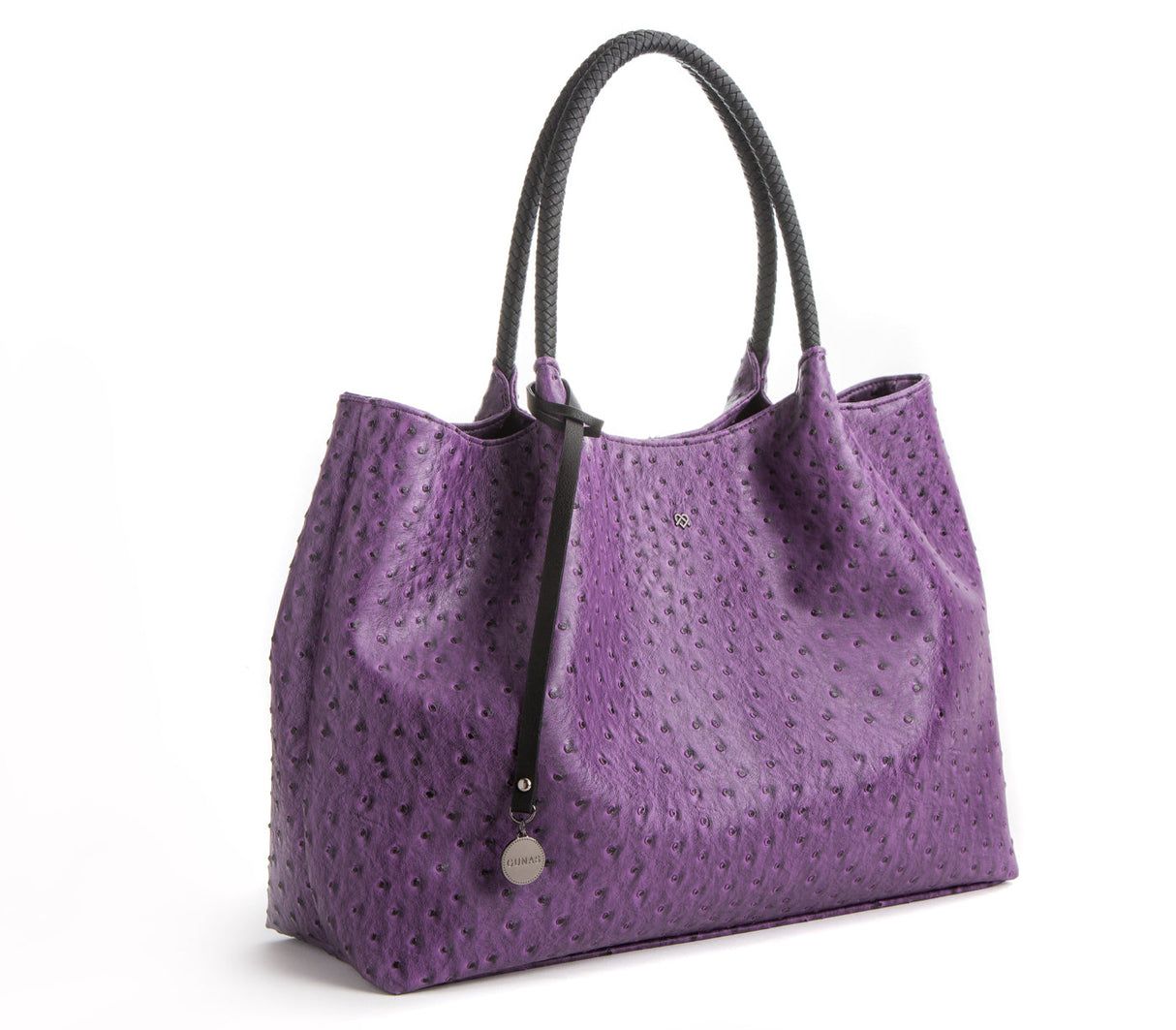 Naomi - Purple Vegan Leather Tote Bag from Gunas New York