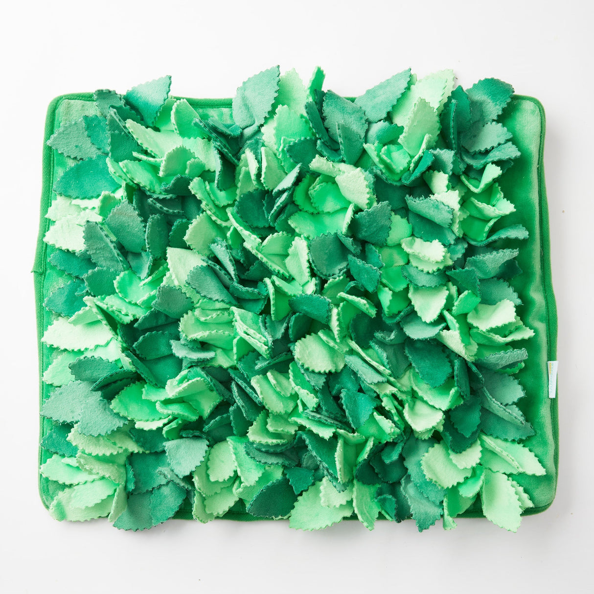 Dog Puzzle Grass Sniffle Mat - Hide, Seek, Feast! (Green) From PuzzleFeeder - Slower than a slow feeder