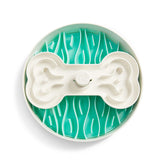 Puzzle Feeder™ Wave - Slower than a Slow Feeder - For Dogs (Green) From PuzzleFeeder - Slower than a slow feeder