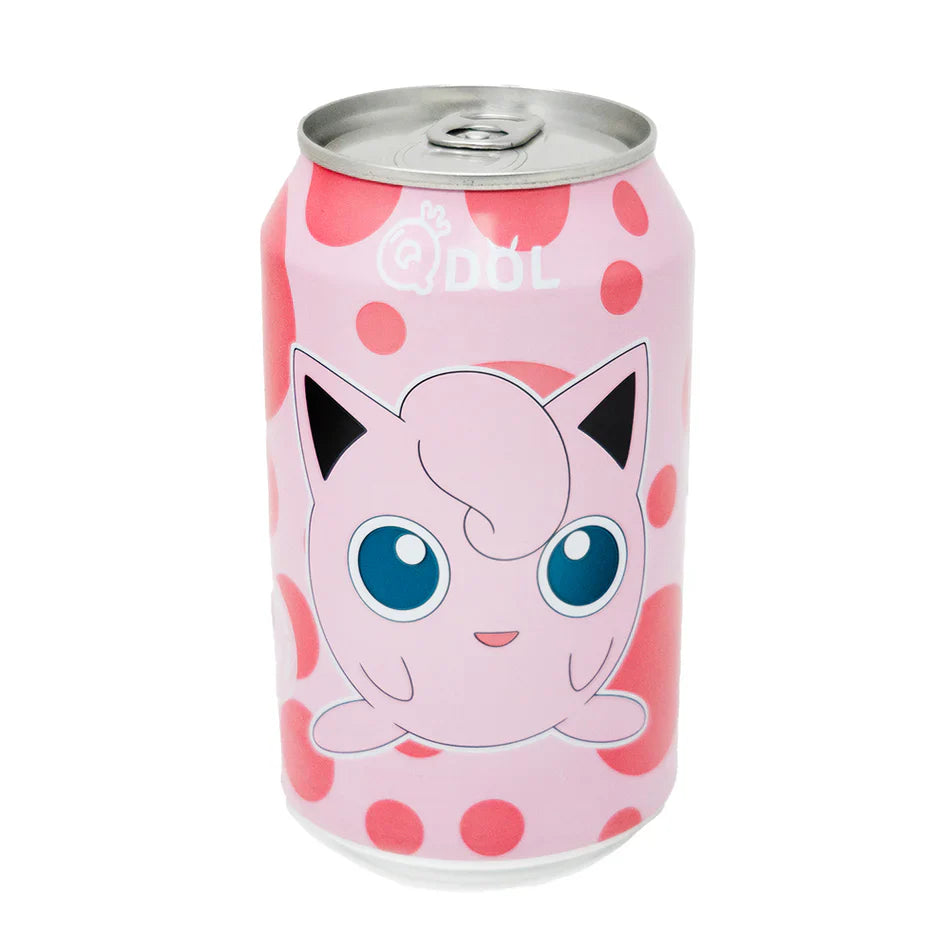 QDol Pokemon White Peach Flavour Sparkling Water (330ml) (China) 6-Pack from PETEZ POP WHOLESALE
