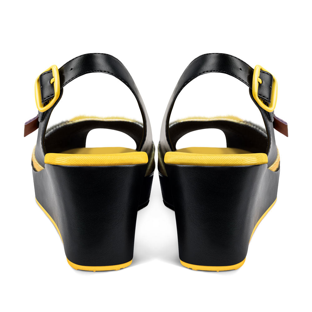 Chocolaticas® Queen Bee Women's Mary Jane Sandal From Hot Chocolate Design