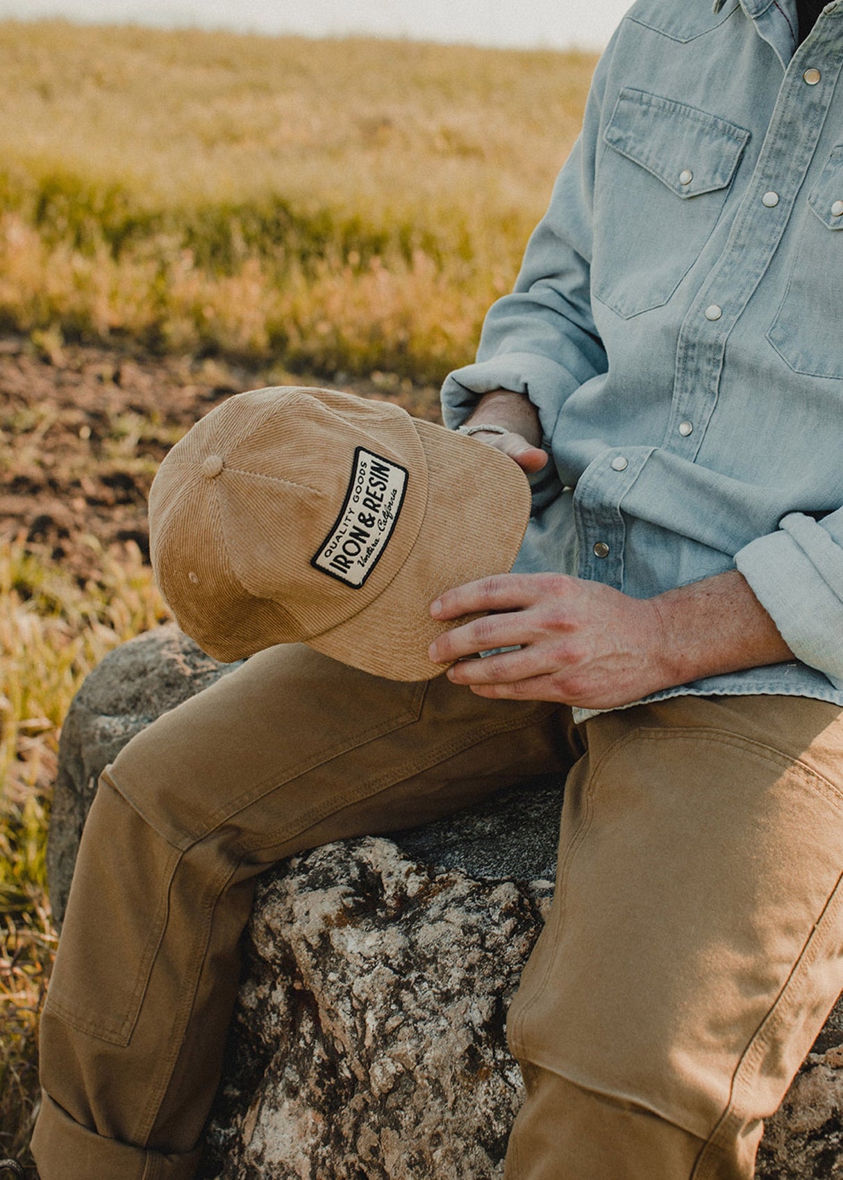 Quality Goods Hat from Iron & Resin
