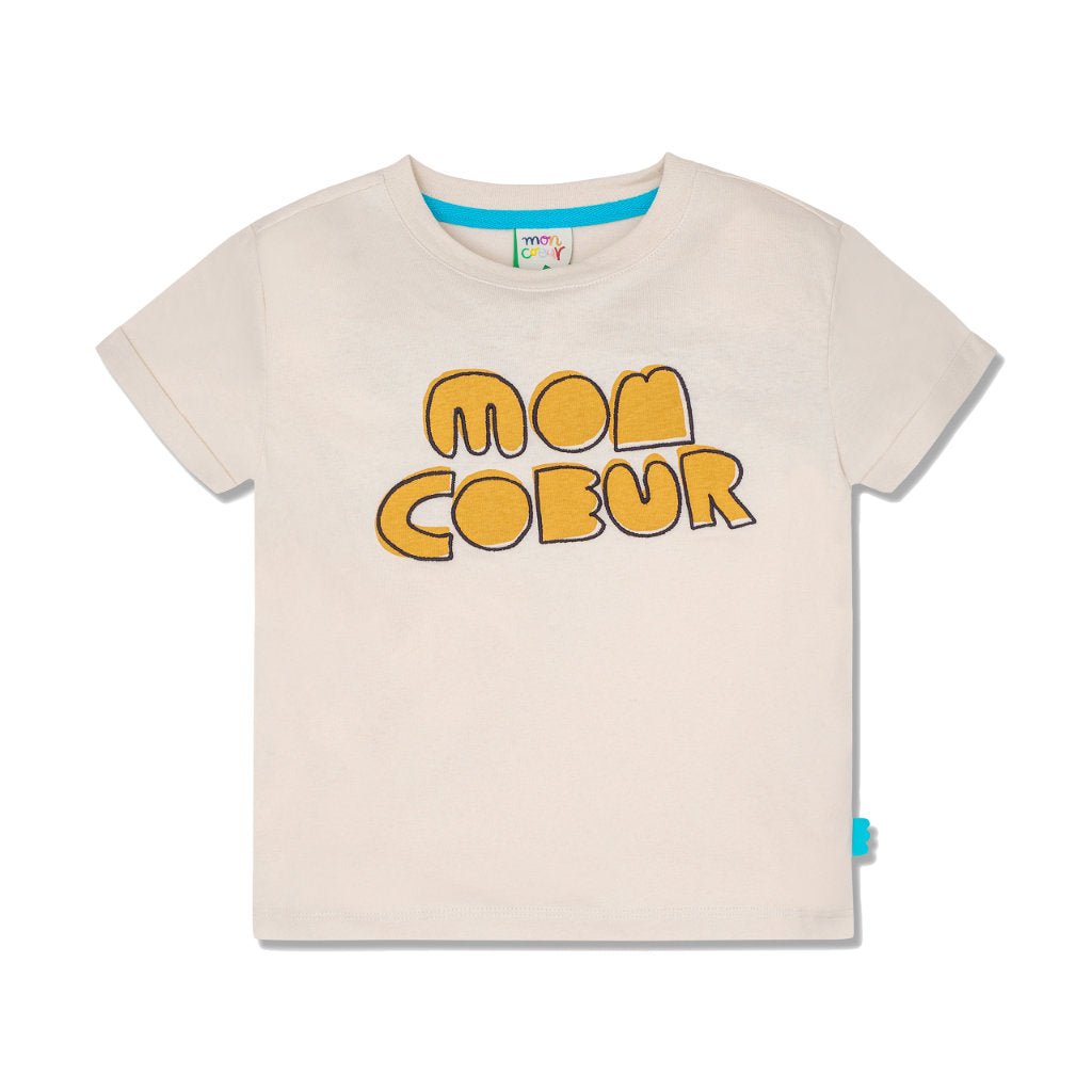 Mon Coeur Kid T-Shirt - Cream/caramel from Manymoons