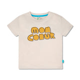 Mon Coeur Kid T-Shirt - Cream/caramel from Manymoons