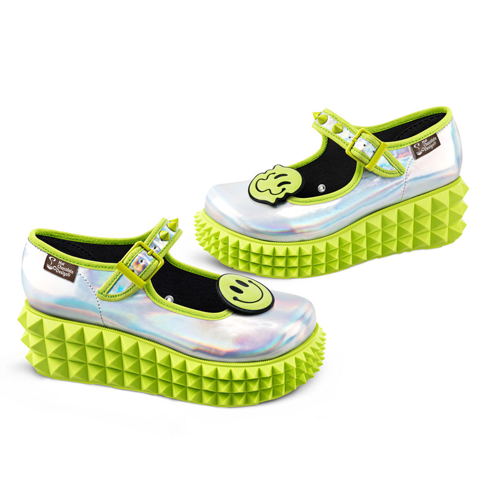 Chocolaticas® Rave Women's Mary Jane Platform From Hot Chocolate Design