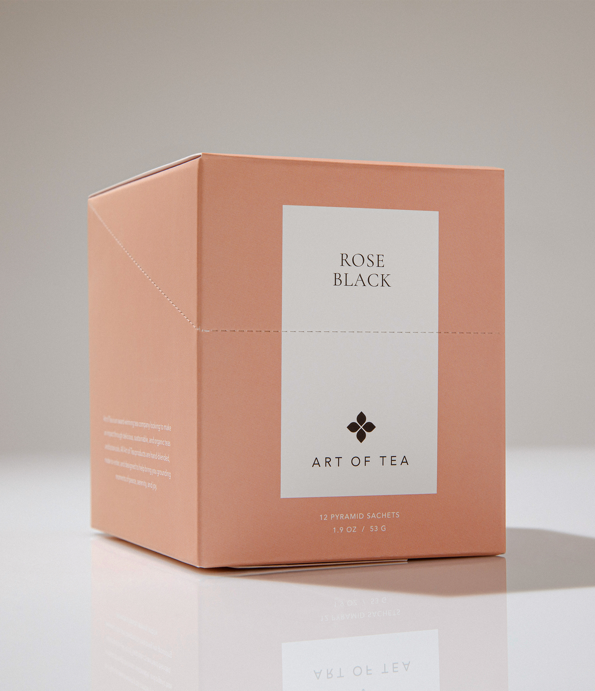 Rose Black Tea Eco Teabag Sachets from Art of Tea