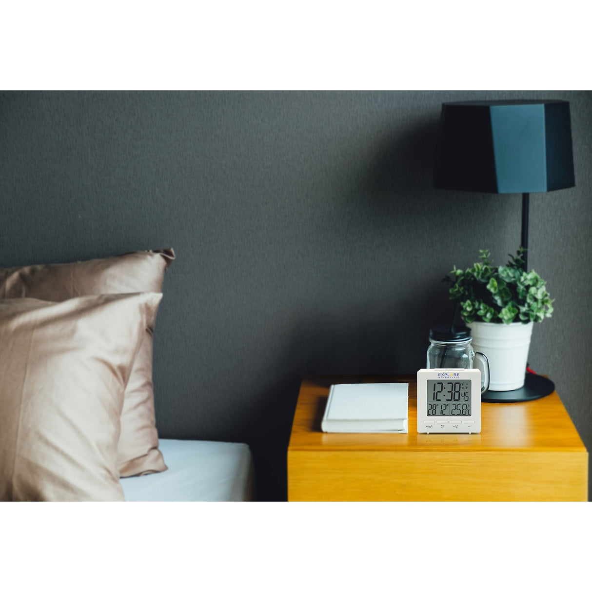 Explore Scientific Compact Radio Controlled Alarm Clock from Explore Scientific