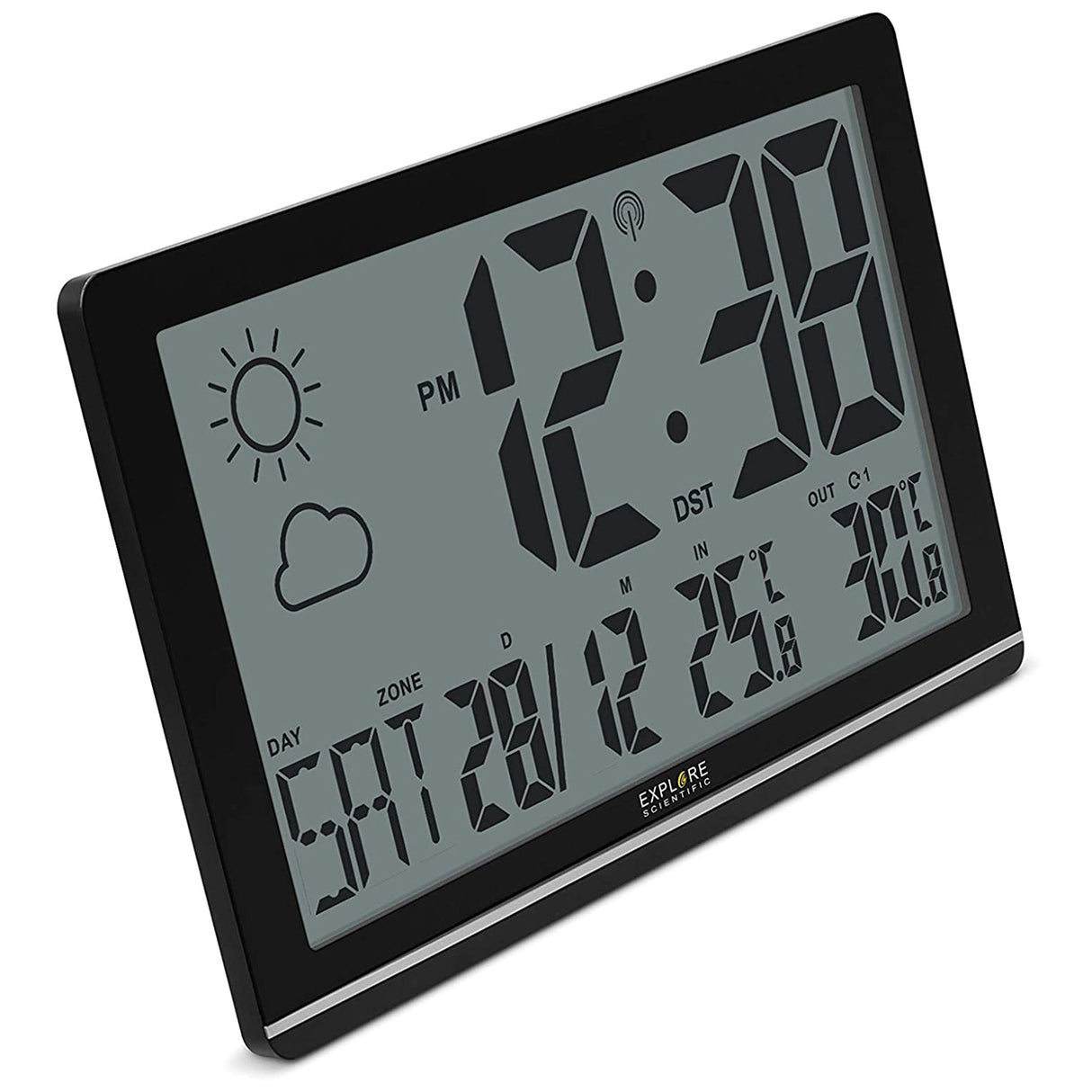 Explore Scientific Radio controlled wall clock from Explore Scientific