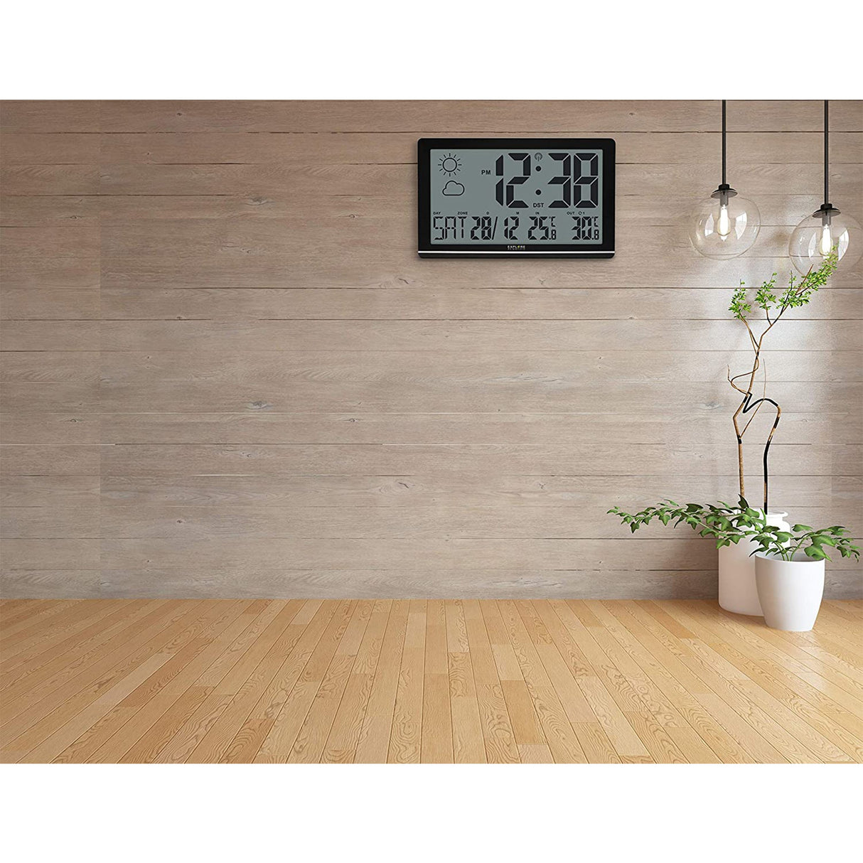 Explore Scientific Radio controlled wall clock from Explore Scientific