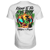 Known To Be A Lil Trashy Raccoon Men's T-Shirt From Combat Iron Apparel