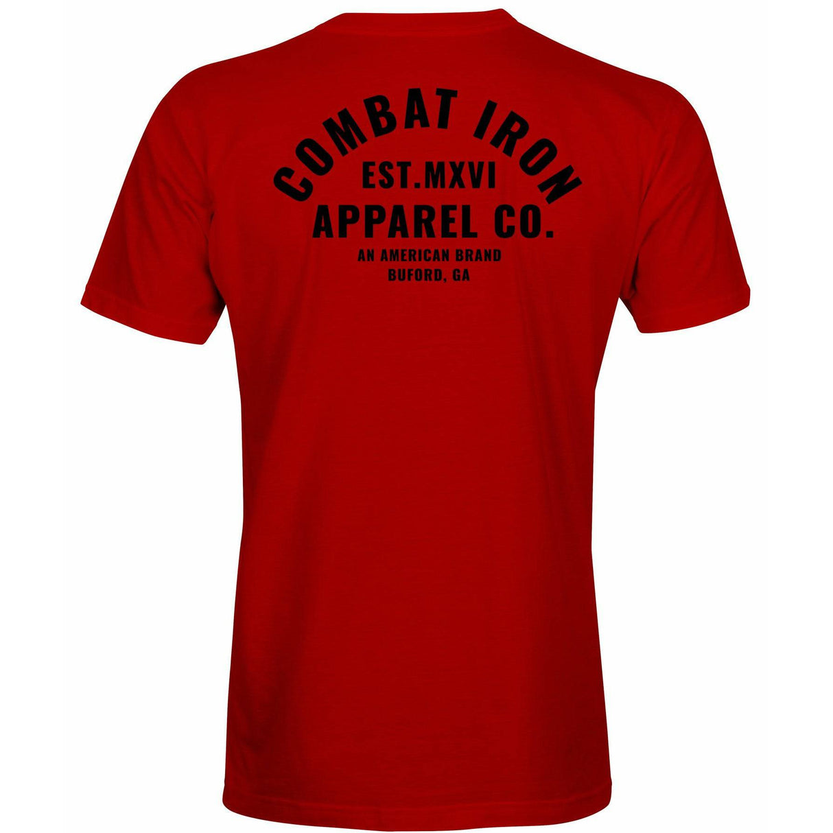Arched Combat Iron Men's T-Shirt From Combat Iron Apparel