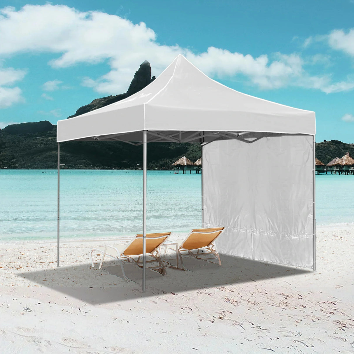 Instant Canopy 10x6.2ft Sidewall for 10x10ft Pop Up Canopy From Redcamp