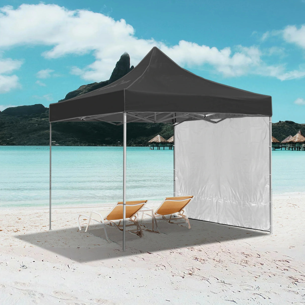 Instant Canopy 10x6.2ft Sidewall for 10x10ft Pop Up Canopy From Redcamp