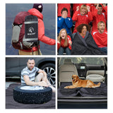 Waterproof Stadium Blanket with Sherpa Lining