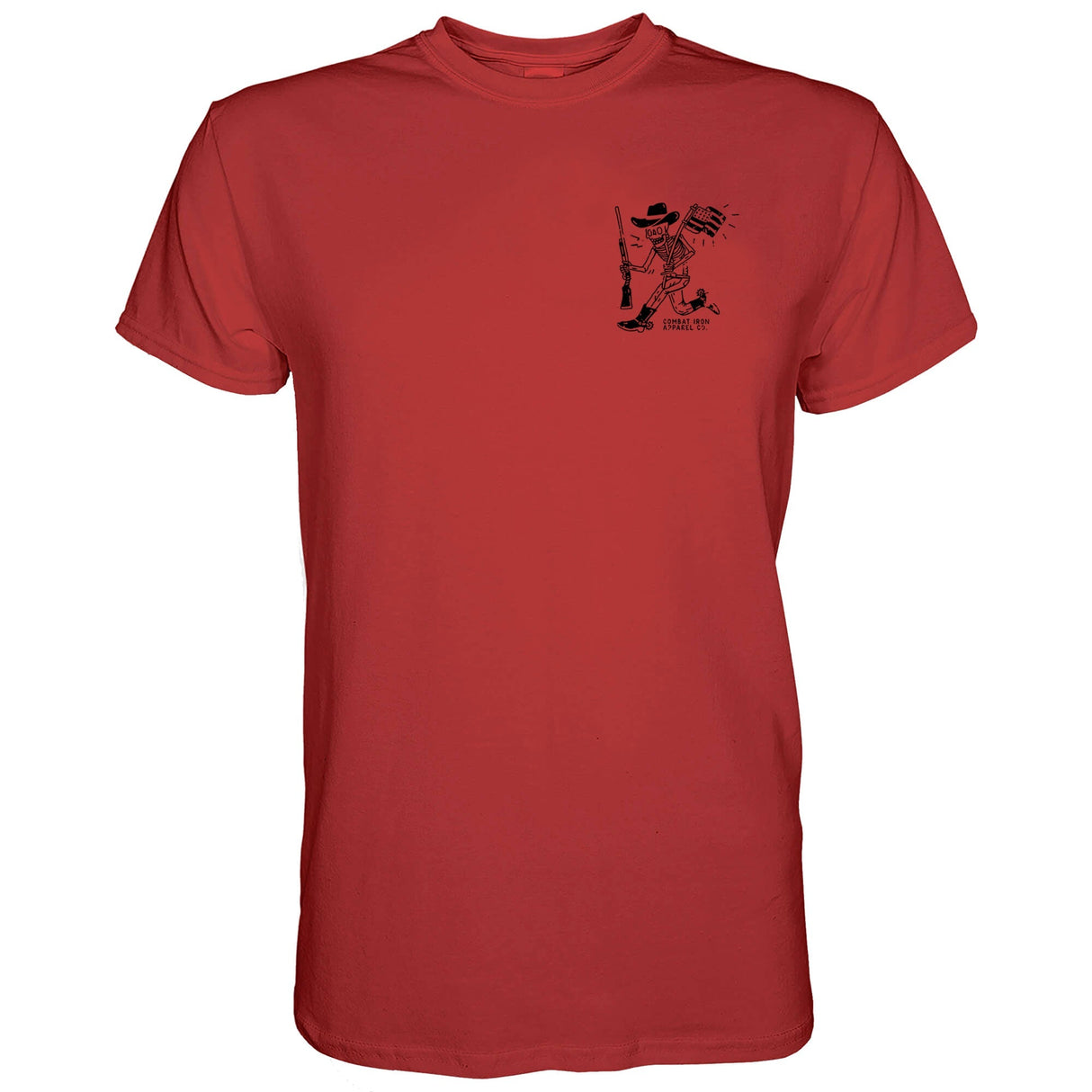 Hell Yeah Brother Cowboy Men's T-Shirt From Combat Iron Apparel