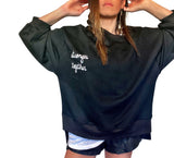 'RED, WHITE & BLUE LOVE' PAINTED SWEATSHIRT from Wren + Glory