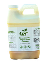 4-ALL PETS REUSABLE PET WIPES*Solution ONLY* from ReNewedPet