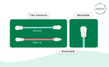 Reusable Silicone Cotton Swab -2 Pack from BeNat