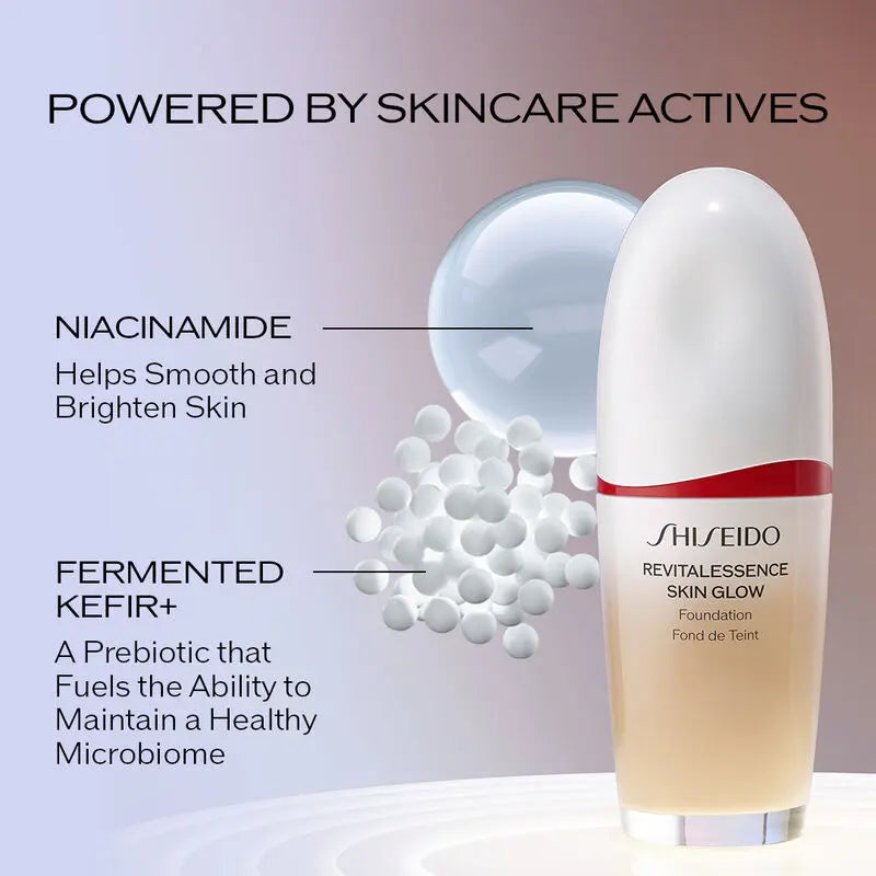 REVITALESSENCE SKIN GLOW Foundation SPF 30 from KoKo Shiseido Beauté