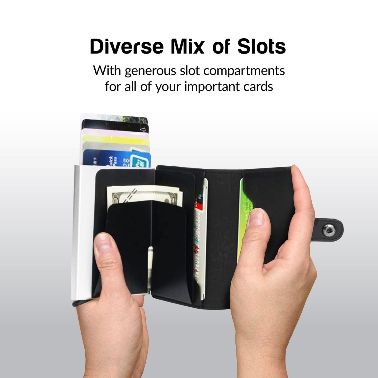 Pop-Up Wallet Display - Pack of 12 from Mila Lifestyle Accessories