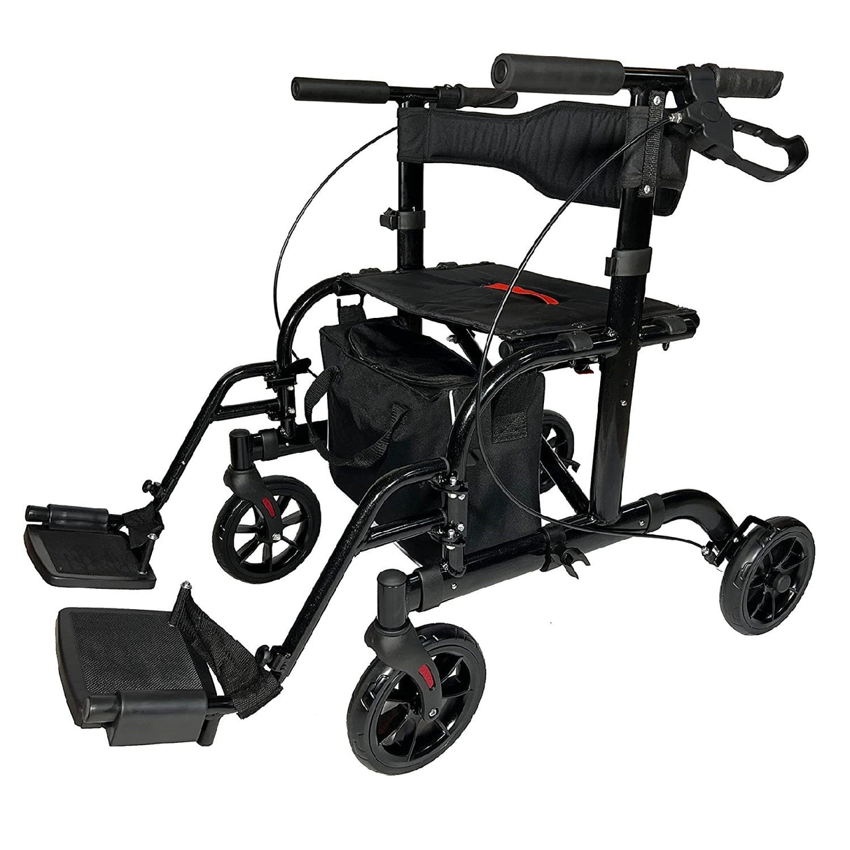 2 IN 1 Rolling Rollator Walker from Pursonic