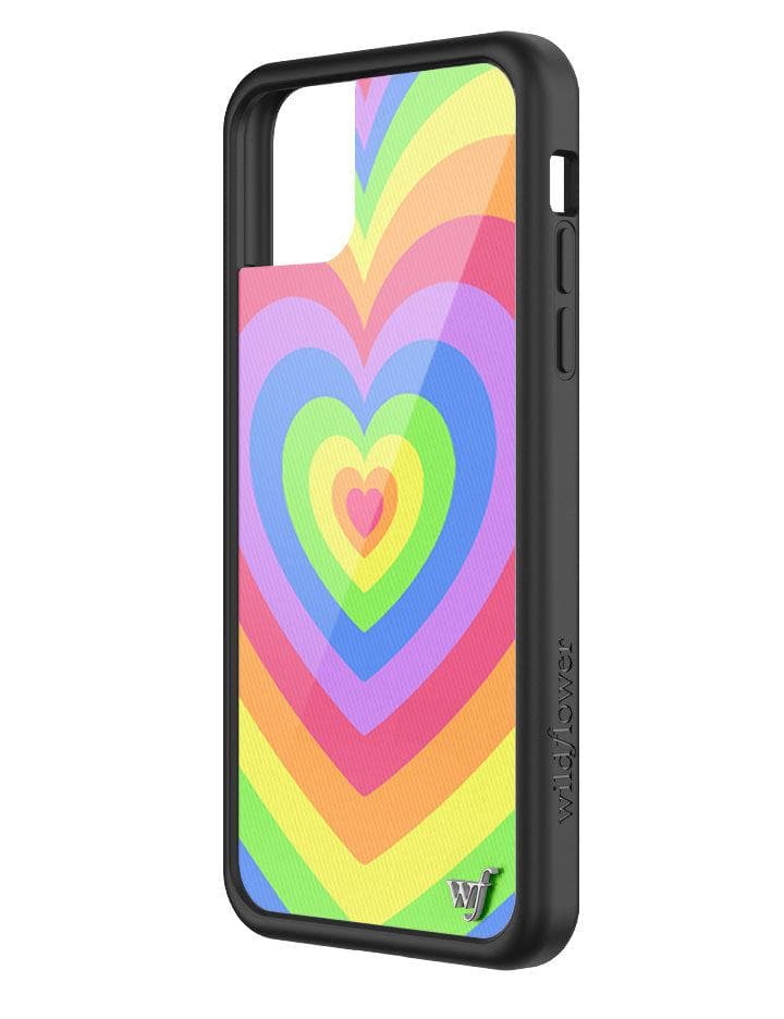 Rainbow Latte Love iPhone Case from Wildflower Cases