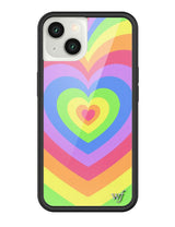 Rainbow Latte Love iPhone Case from Wildflower Cases