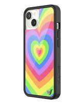 Rainbow Latte Love iPhone Case from Wildflower Cases