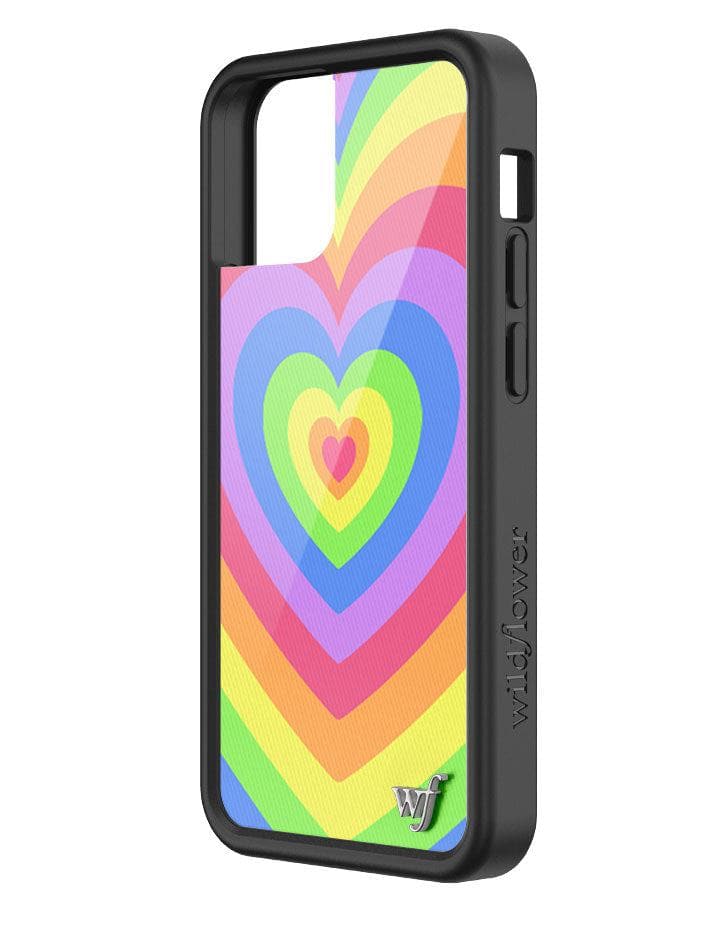 Rainbow Latte Love iPhone Case from Wildflower Cases
