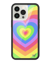 Rainbow Latte Love iPhone Case from Wildflower Cases