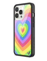 Rainbow Latte Love iPhone Case from Wildflower Cases