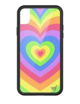 Rainbow Latte Love iPhone Case from Wildflower Cases