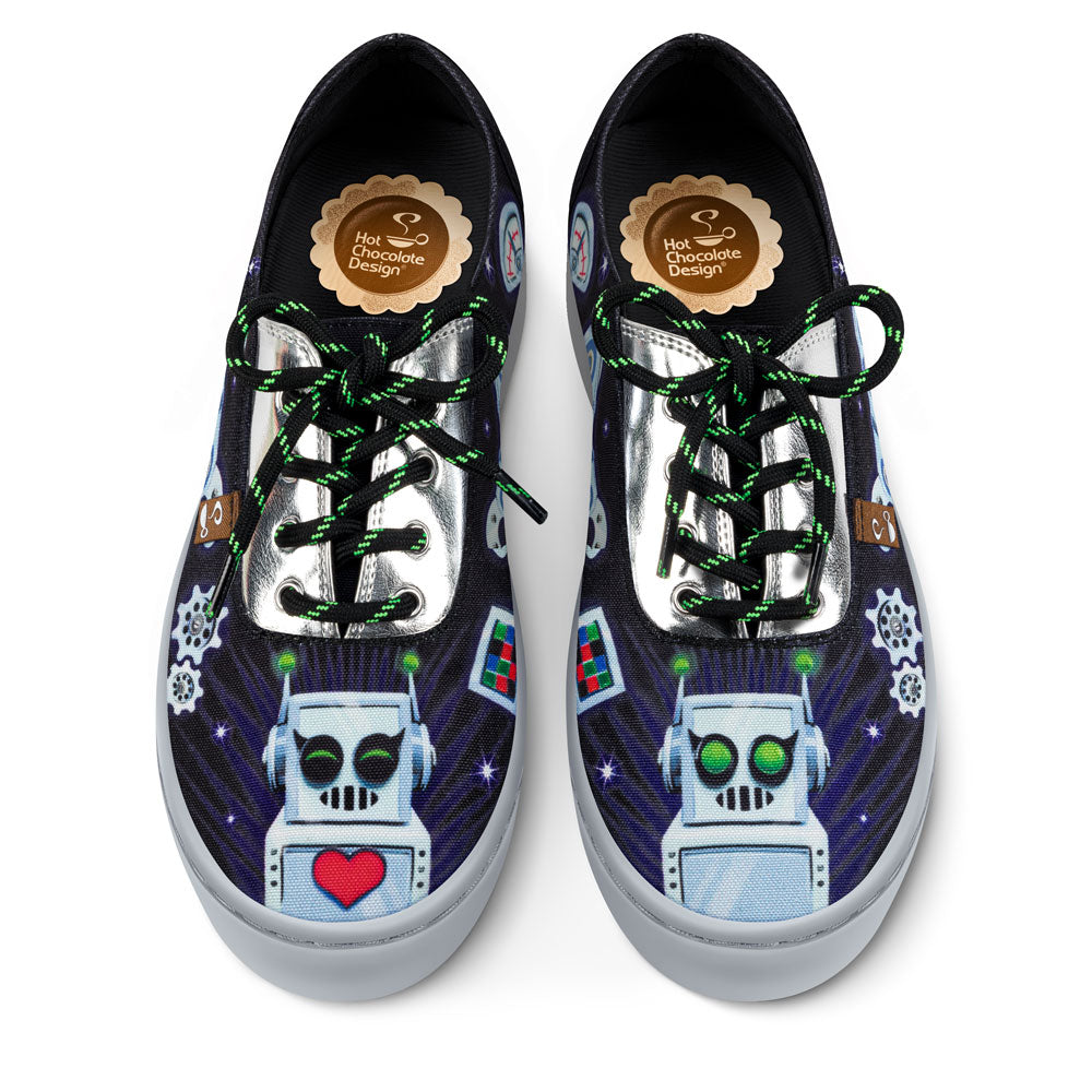 Robot Casual Sneaker from Hot Chocolate Design