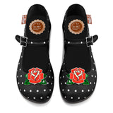 Chocolaticas® Rockabilly Women's Mary Jane Flat from Hot Chocolate Design