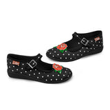 Chocolaticas® Rockabilly Women's Mary Jane Flat from Hot Chocolate Design