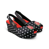 Chocolaticas® Rockabilly Women's Mary Jane Sandal From Hot Chocolate Design