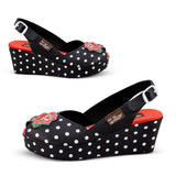 Chocolaticas® Rockabilly Women's Mary Jane Sandal From Hot Chocolate Design