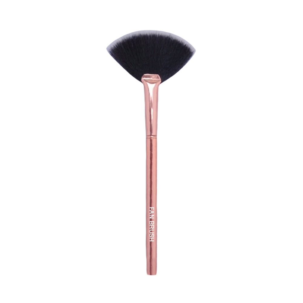 Rose Gold Fan Brush from Prolux Cosmetics