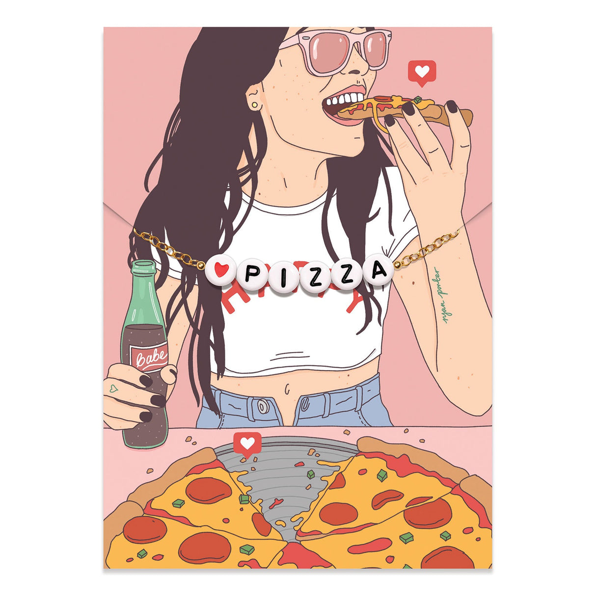 PIZZA bracelet From Ryan Porter