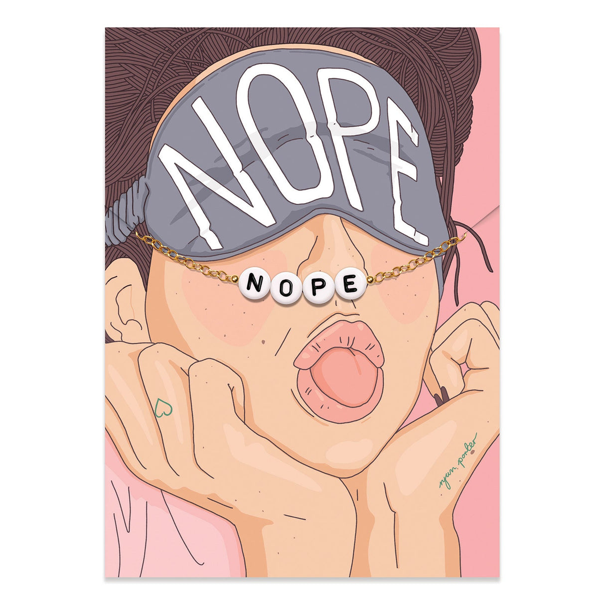 NOPE bracelet From Ryan Porter