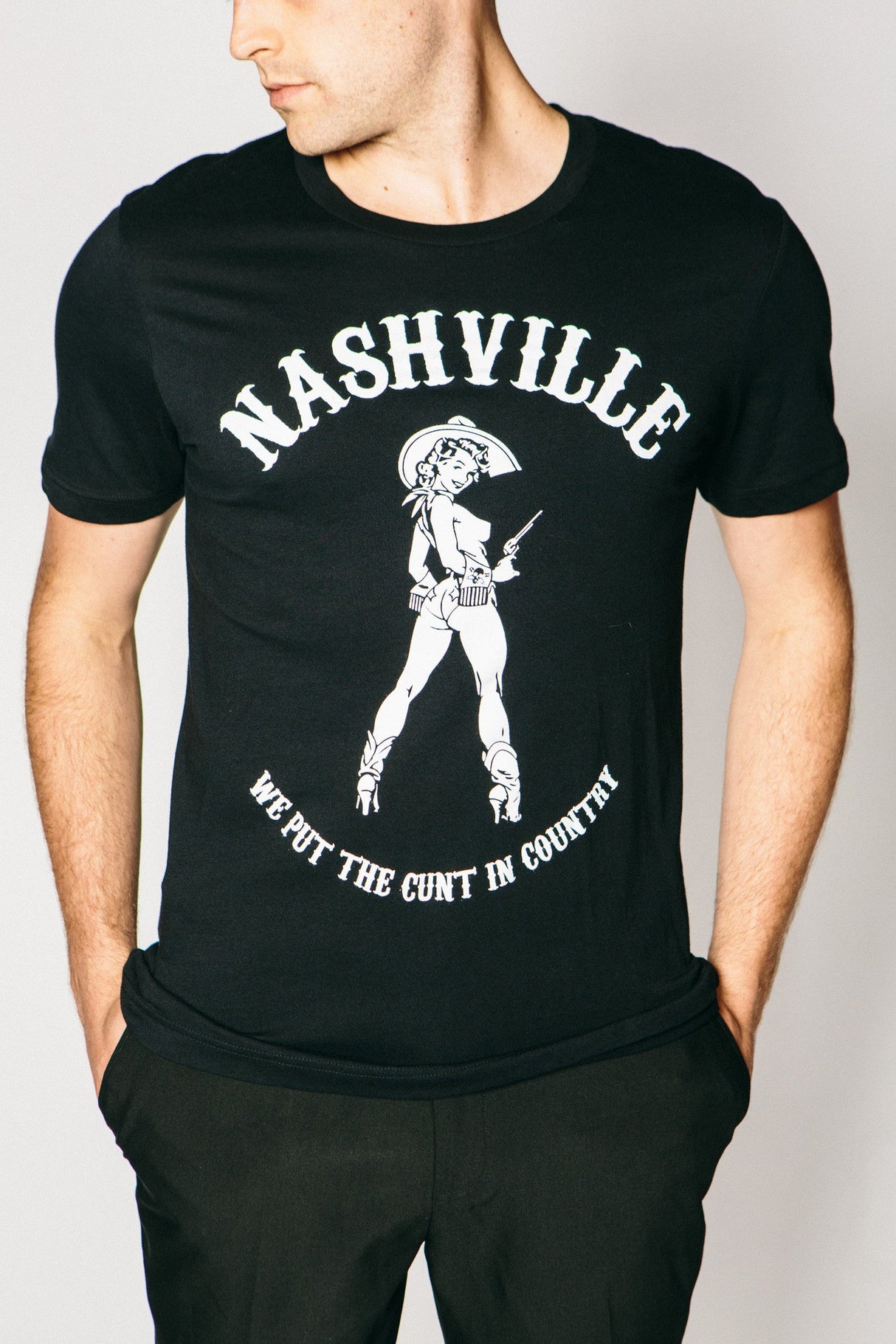 Any Old Iron Men's Cuntry T-Shirt from Any Old Iron
