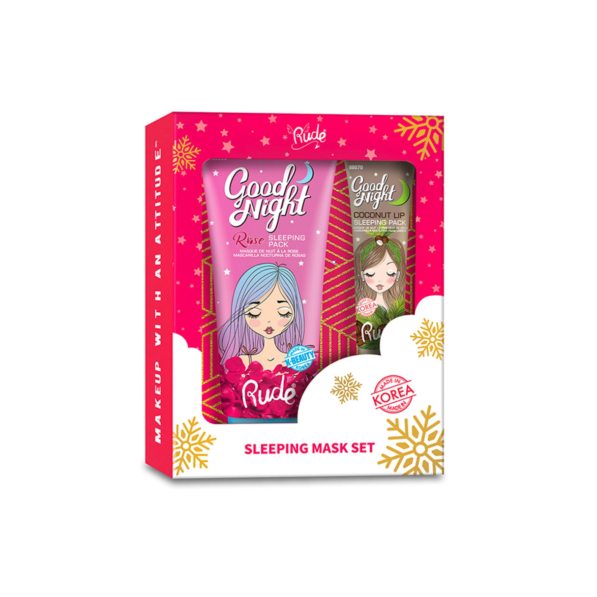 Sleeping Mask Gift Set from Rude Cosmetics