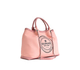 RUTH - Light Pink Vegan Canvas Tote from Gunas New York